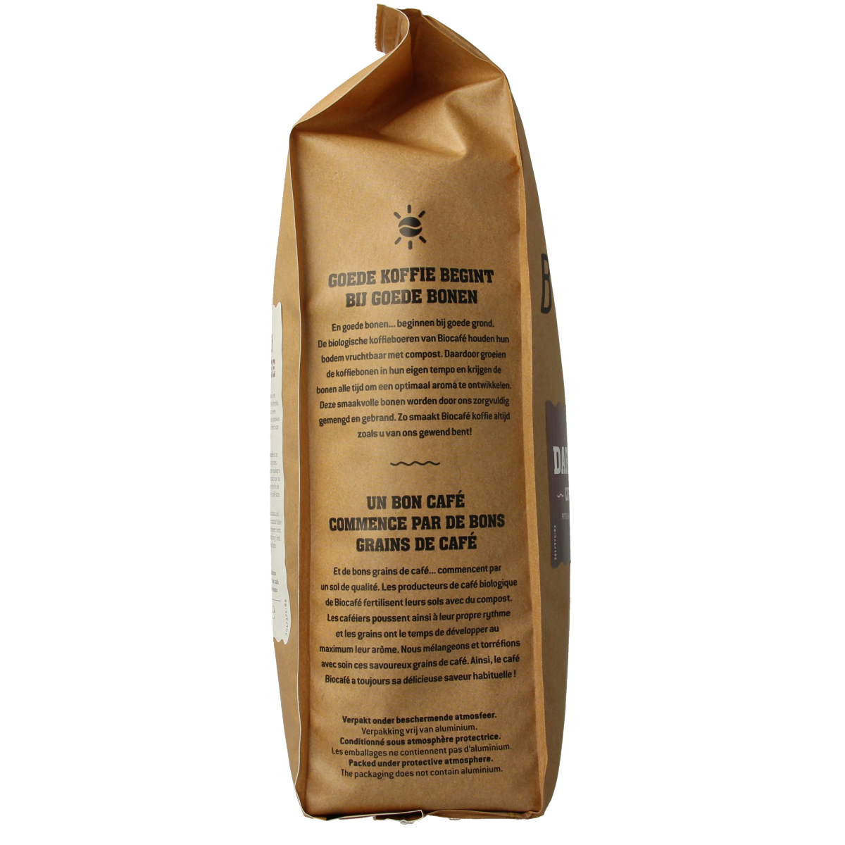 Biocafe Koffiebonen dark roast bio 500.00 Gram