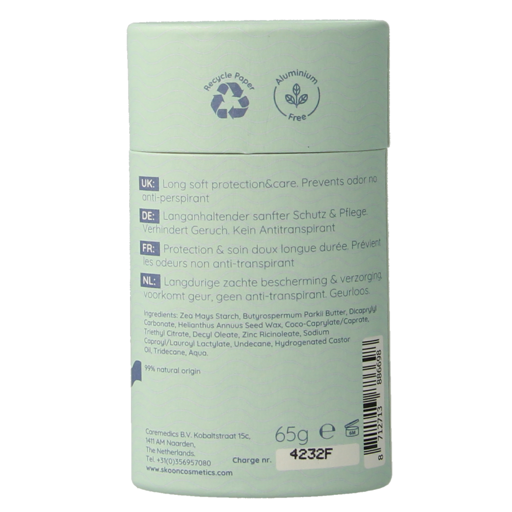 Skoon Deo stick soft & sensitive 65.00 Gram