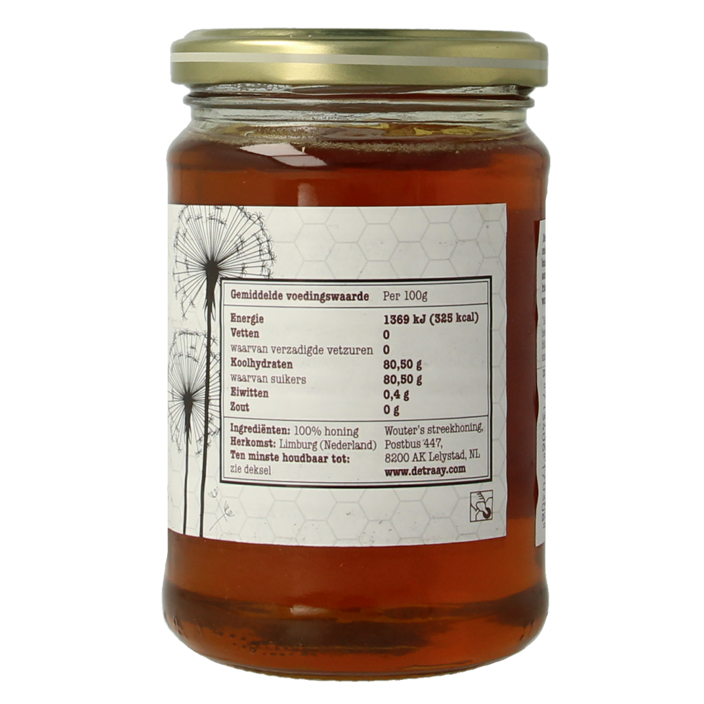 de Traay Wouters streekhoning Limburg 350.00 Gram