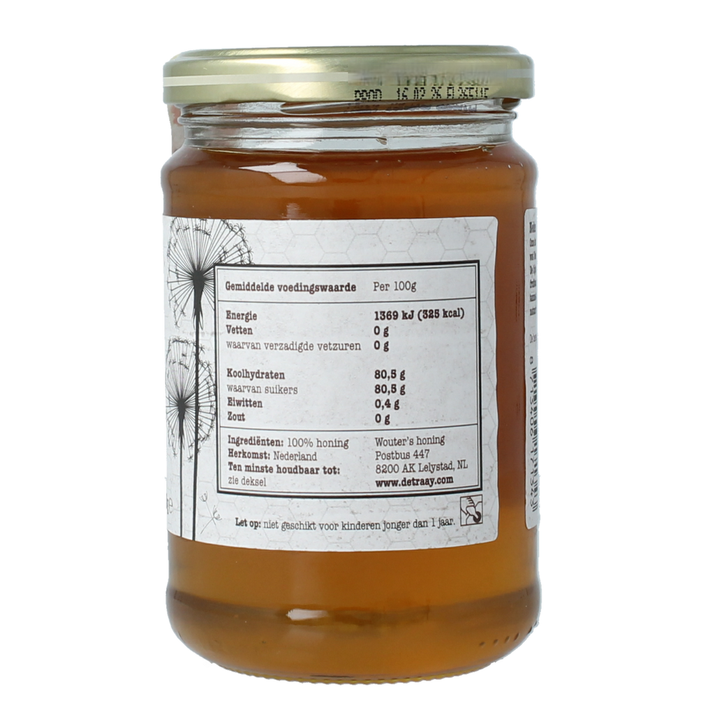 de Traay Wouters Nederlandse zomerhoning 350.00 Gram