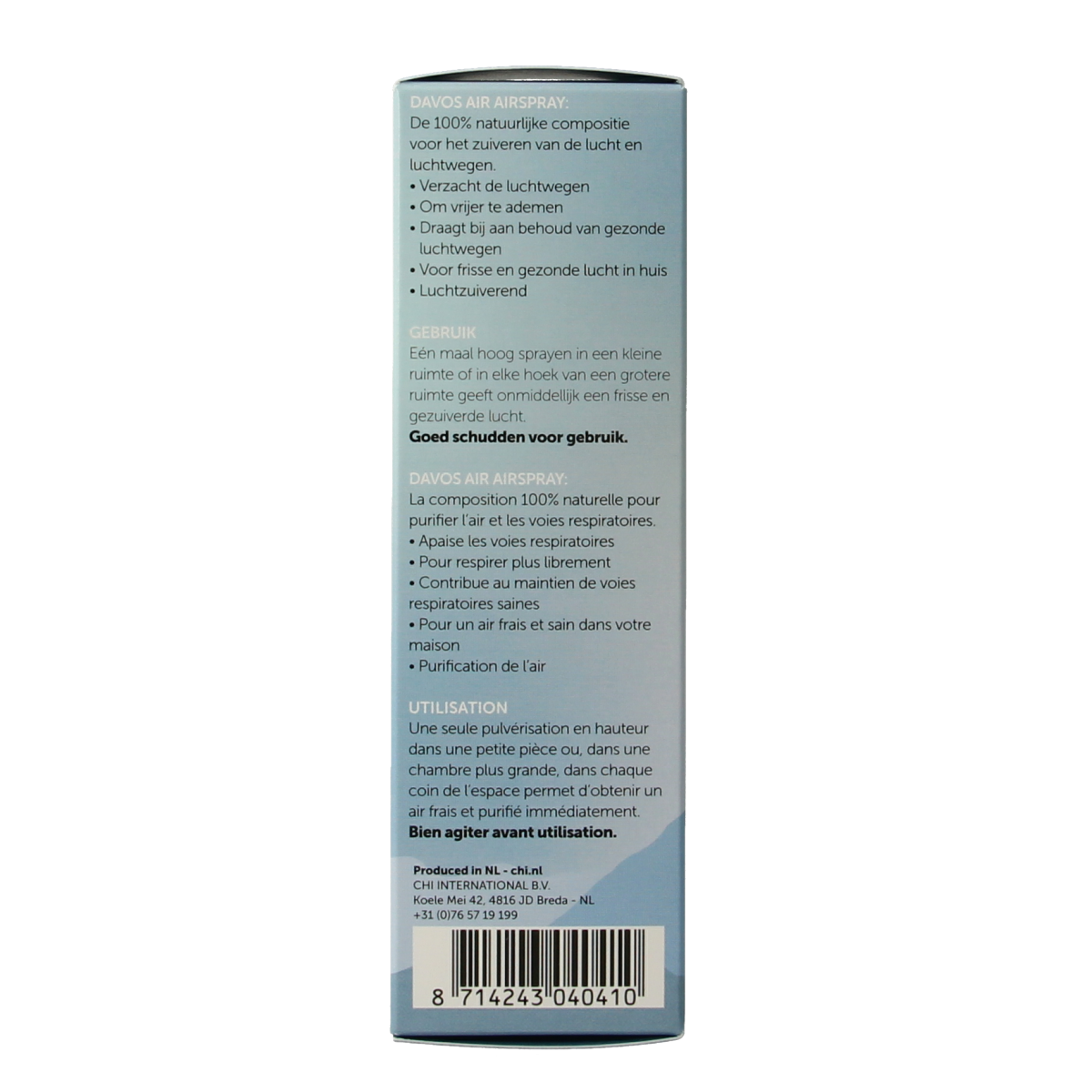 Chi Davos airspray 50.00 Milliliter
