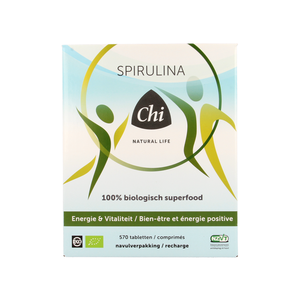 Chi Spirulina navul bio 570.00 Tabletten