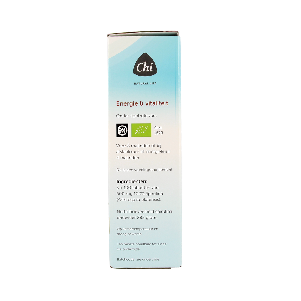 Chi Spirulina navul bio 570.00 Tabletten