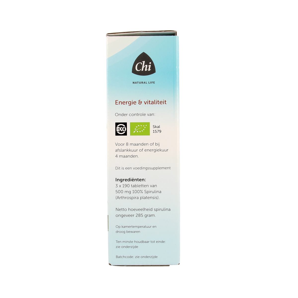 Chi Spirulina navul bio 570.00 Tabletten