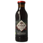 Schulp Krachtsap cranberrysap puur bio 750 Milliliter