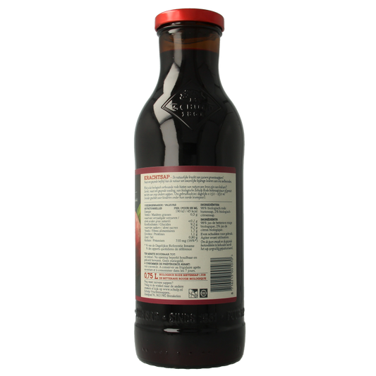 Schulp Krachtsap rode bietensap puur bio 750 Milliliter