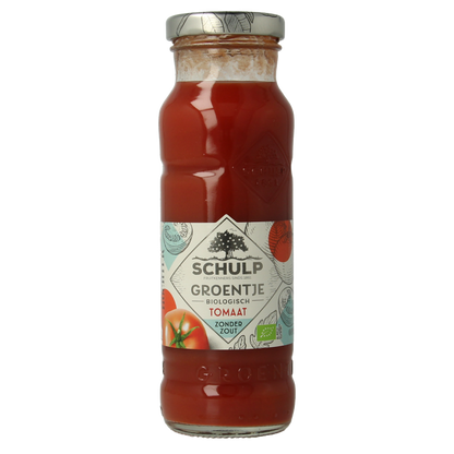 Schulp Groentje tomatensap bio 200 Milliliter
