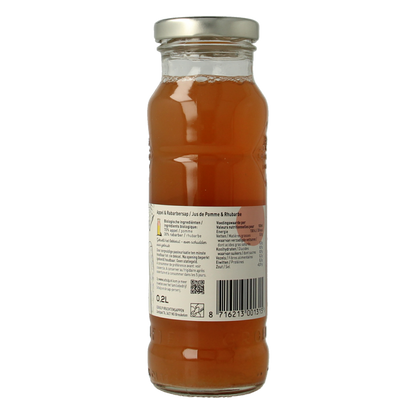 Schulp Groentje appel & rabarbersap bio 200 Milliliter