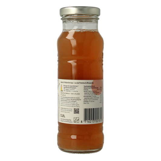 Schulp Groentje appel & rabarbersap bio 200 Milliliter