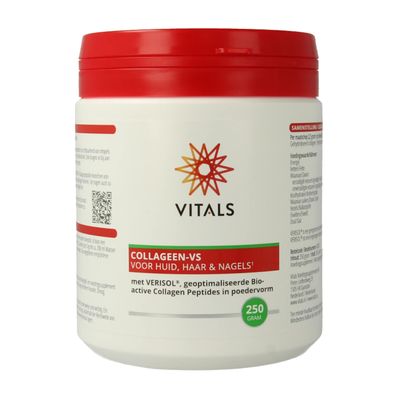Vitals Collageen VS 250 Gram