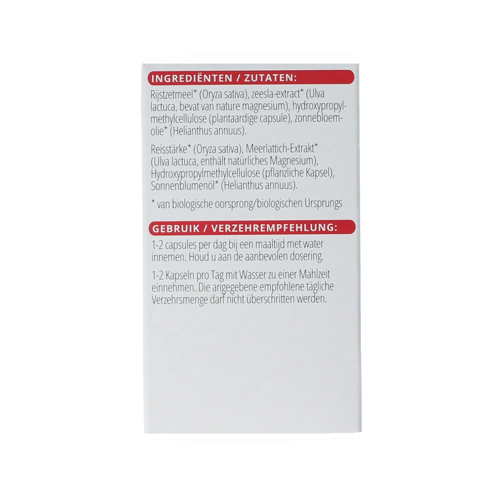 Vitals Magnesium 100mg bio 60.00 Capsules