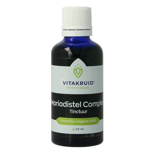 Vitakruid Mariadistel Complex tinctuur 1:5 met oa Artisjok 50 Milliliter