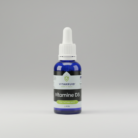 Vitakruid Vitamine D3 druppels 5 mcg / 200 IE per druppel 30 Milliliter