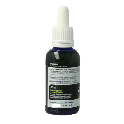 Vitakruid Vitamine D3 druppels 5 mcg / 200 IE per druppel 30 Milliliter