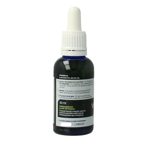 Vitakruid Vitamine D3 druppels 5 mcg / 200 IE per druppel 30 Milliliter