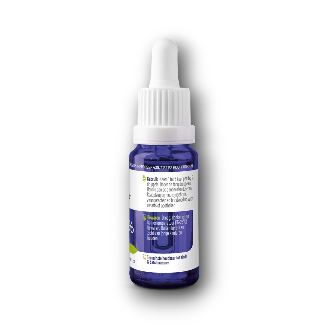 Vitakruid CBD Olie 5% full spectrum met MCT als drager 10 Milliliter