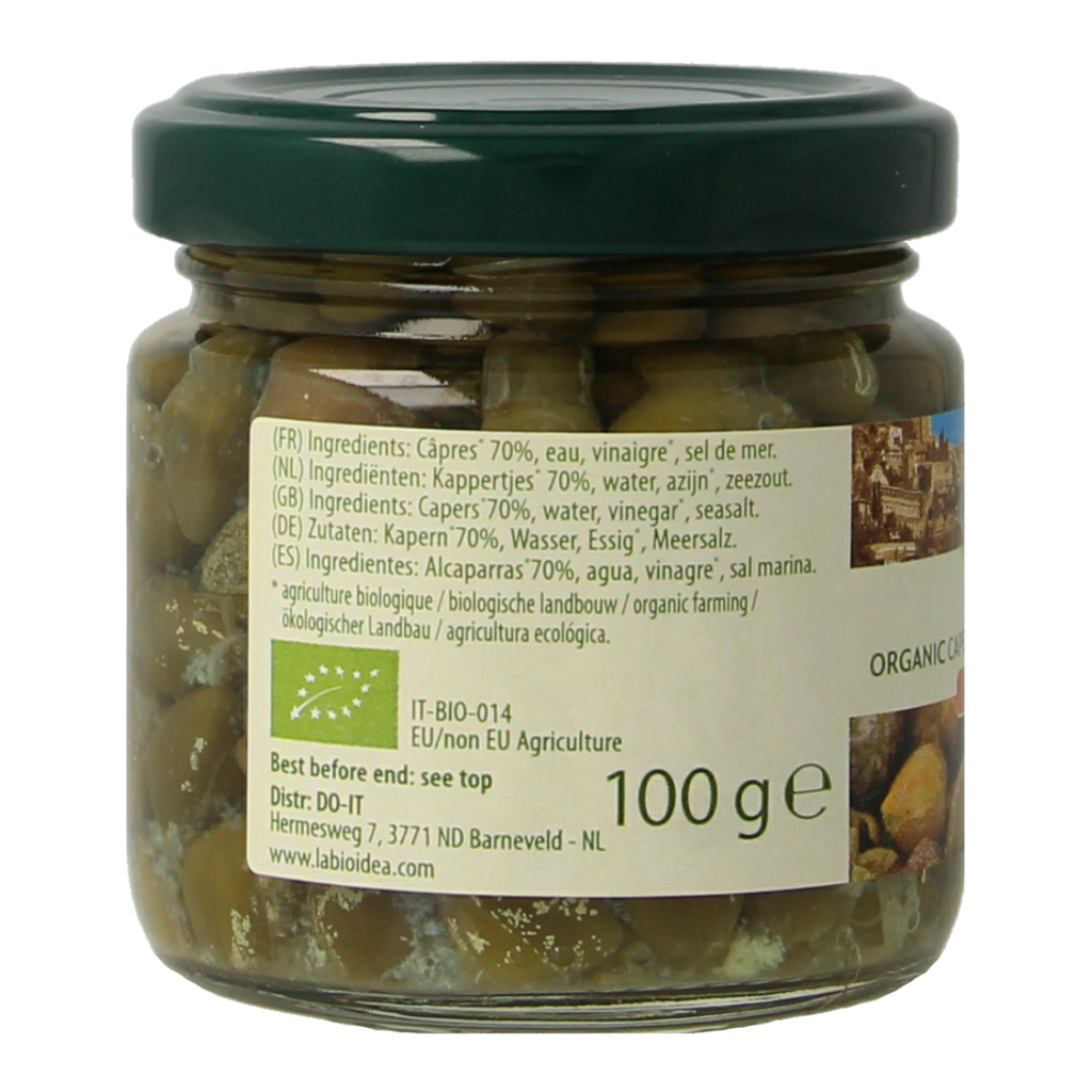 Bioidea Kappertjes bio 100.00 Gram