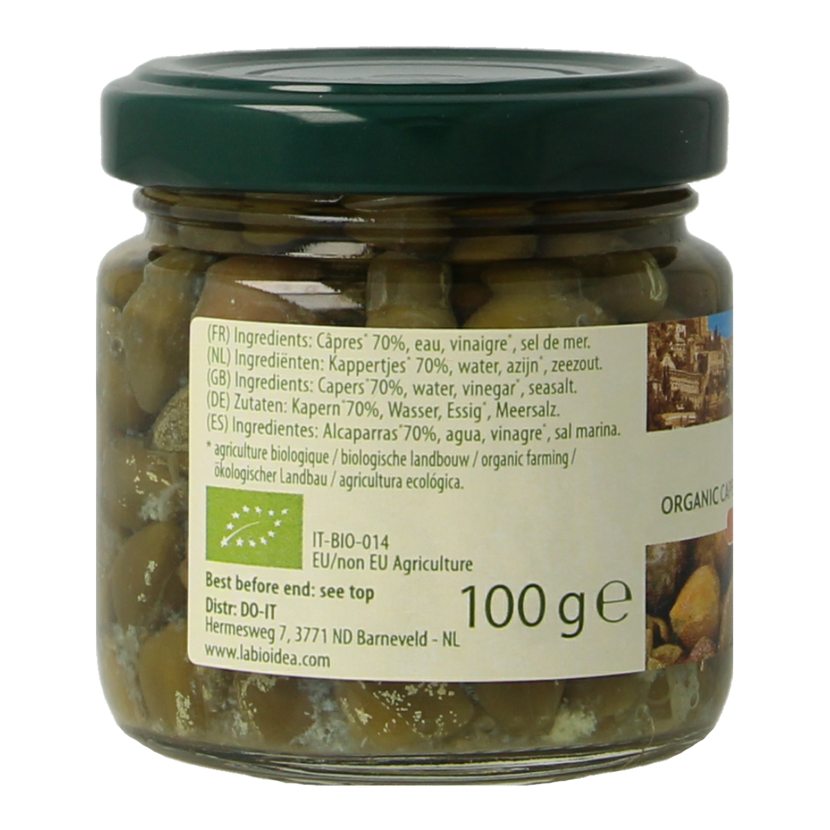 Bioidea Kappertjes bio 100.00 Gram