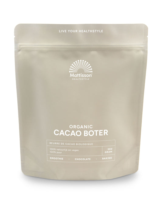 Mattisson Cacao boter bio 300 Gram