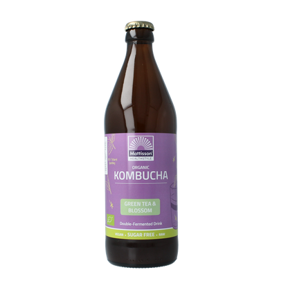 Mattisson Kombucha green tea blossom bio 500 Milliliter