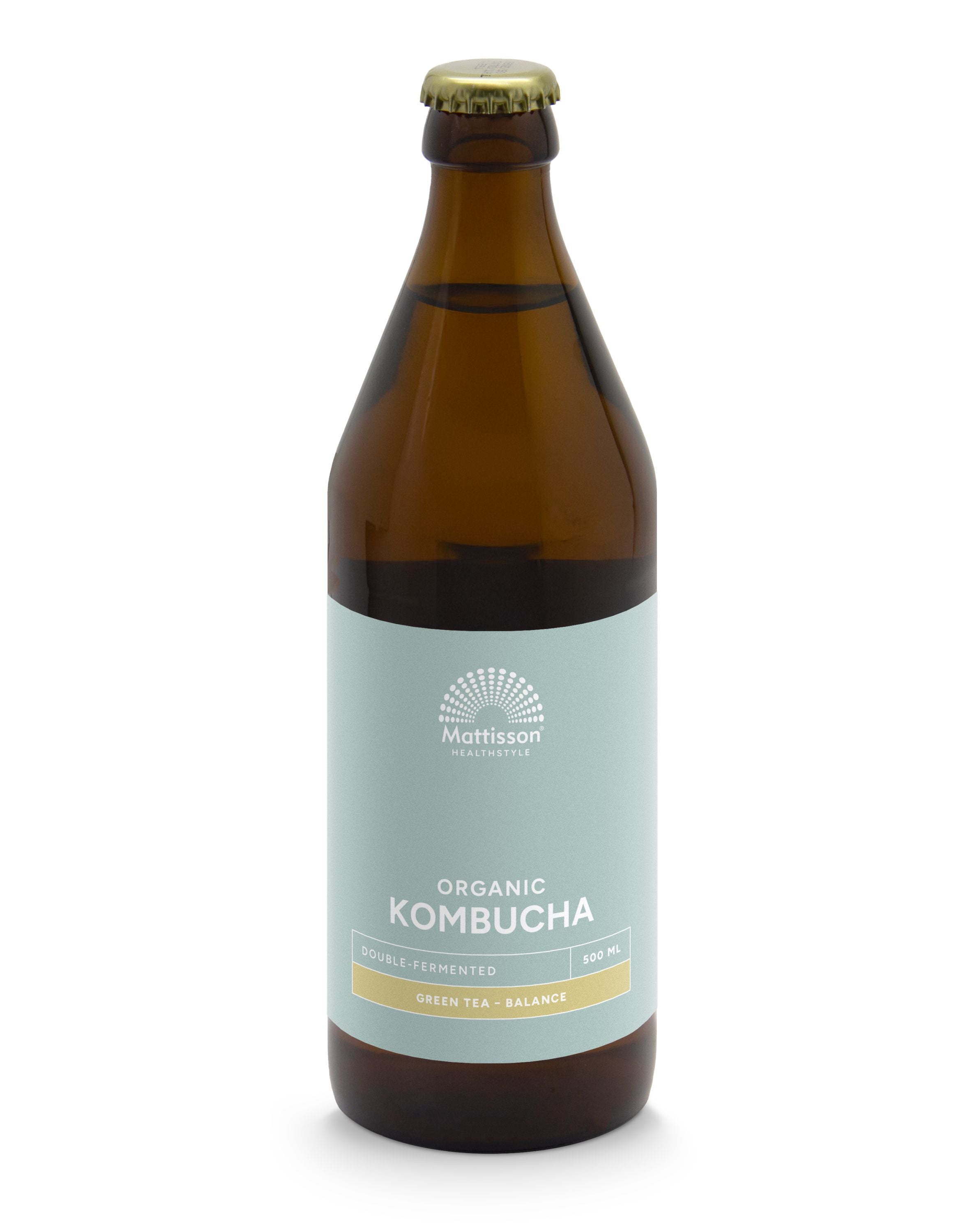 Mattisson Kombucha green tea balance bio 500.00 Milliliter