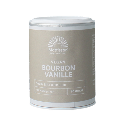 Mattisson Bourbon vanille poeder 30 Gram