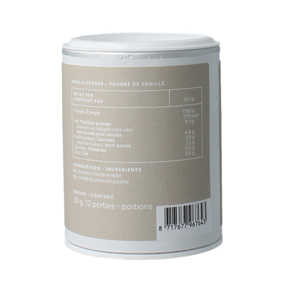 Mattisson Bourbon vanille poeder 30 Gram