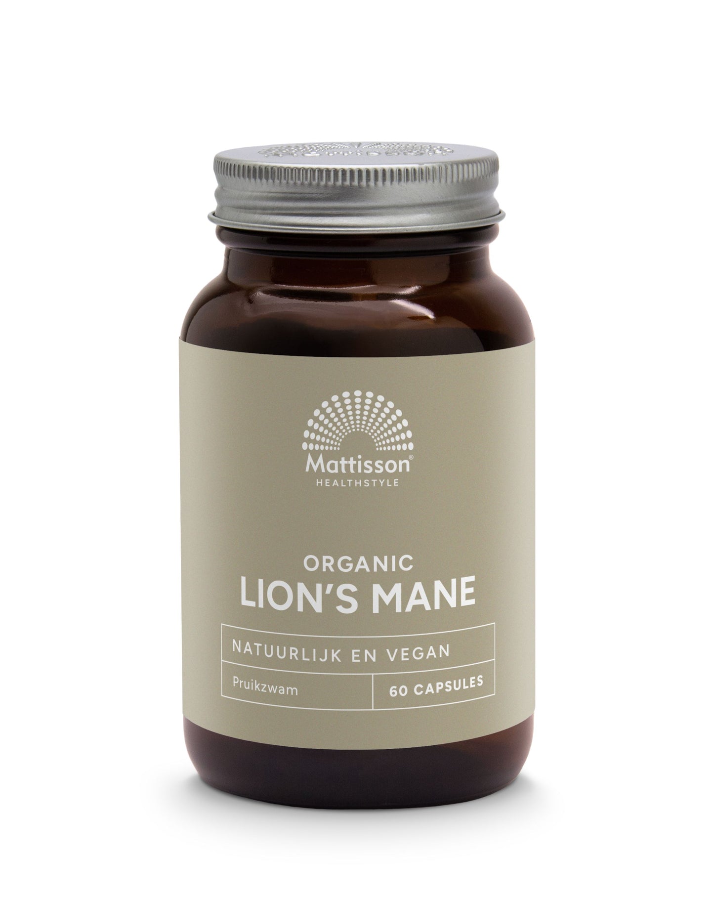 Mattisson Lion's mane 500mg bio 60 Vegetarische capsules