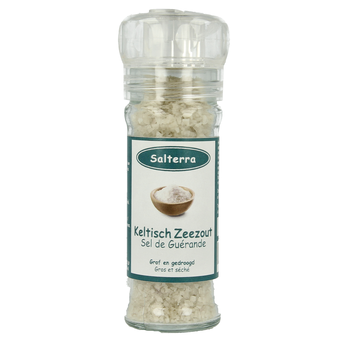 Salterra Keltisch zeezout grof droog strooimolen 70.00 Gram