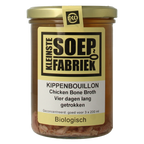 Kleinstesoepfabriek Kippenbouillon bio 400.00 Milliliter