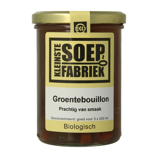 Kleinstesoepfabriek Groentebouillon bio 400 Milliliter