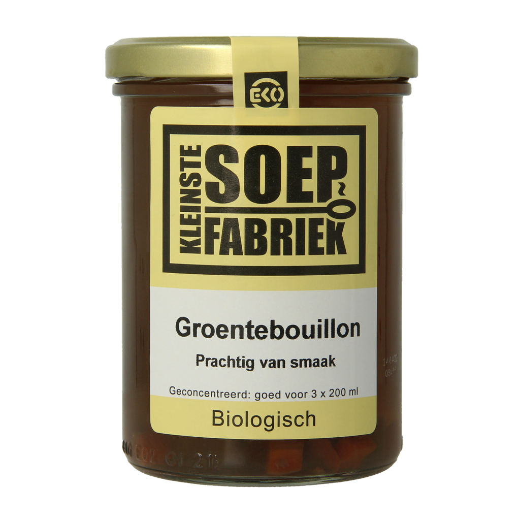 Kleinstesoepfabriek Groentebouillon bio 400.00 Milliliter