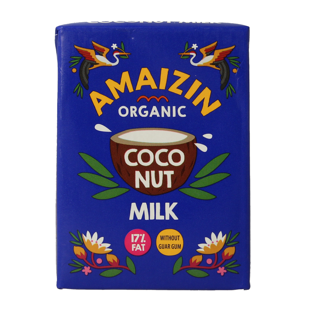 Amaizin Kokosmelk bio 500.00 Milliliter