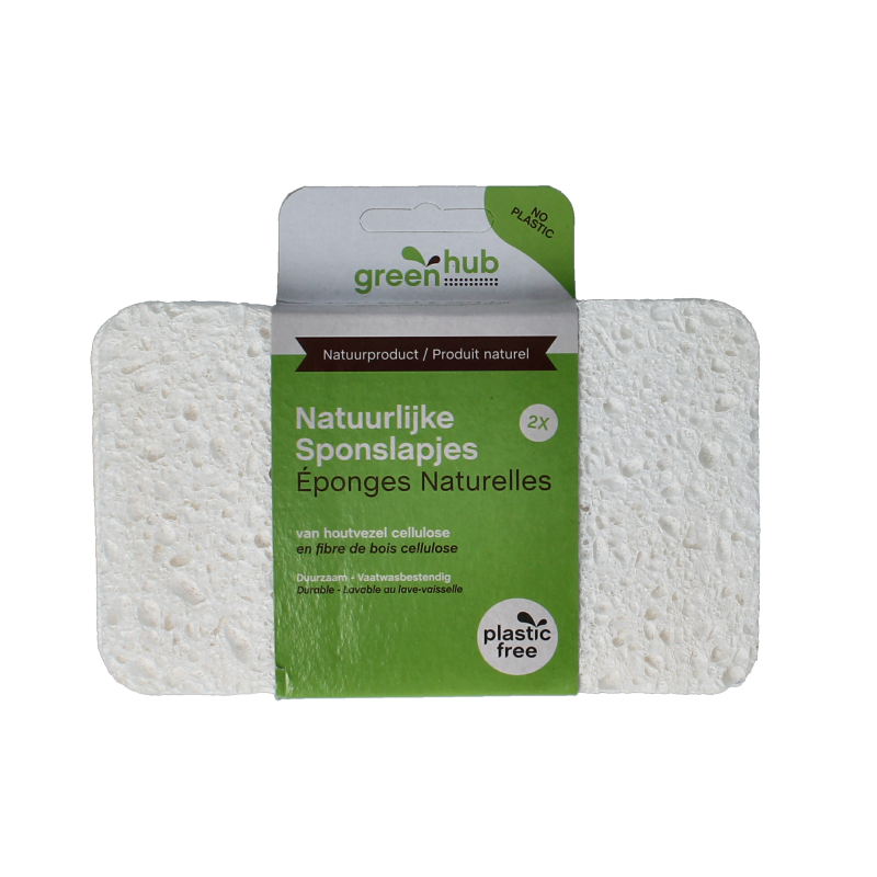 Greenhub  Sponslapjes 2 Stuks