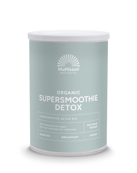 Mattisson Organic supersmoothie detox bio 500 Gram