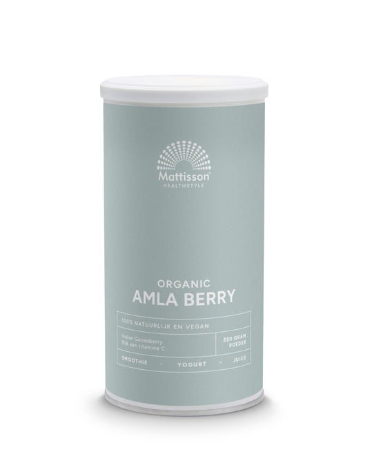 Mattisson Organic amla berry powder bio 220 Gram