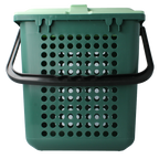 Biomat Airbox 26x19.8x25.6 afvalemmer met gaten 1 Stuks