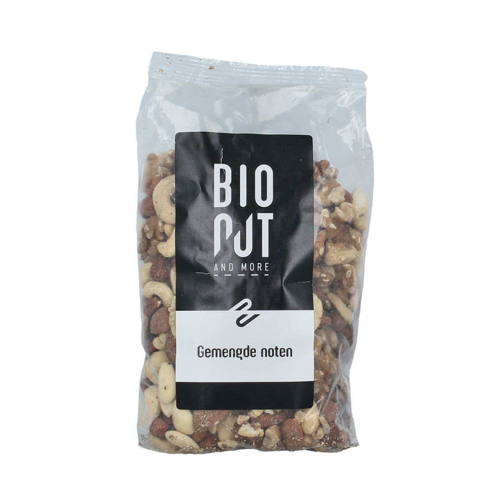 Bionut Gemengde noten zonder paranoten bio 500.00 Gram