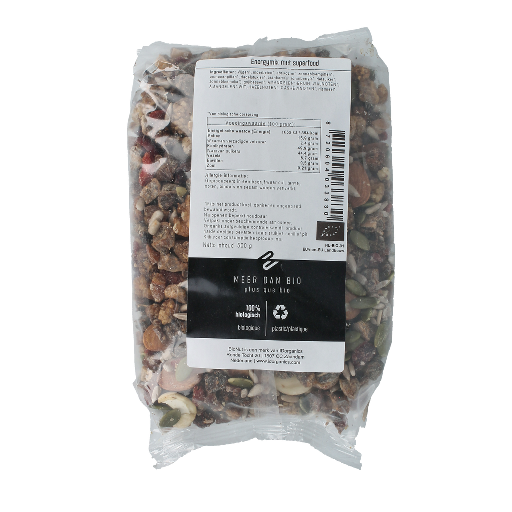 Bionut Energymix superfood bio 500.00 Gram