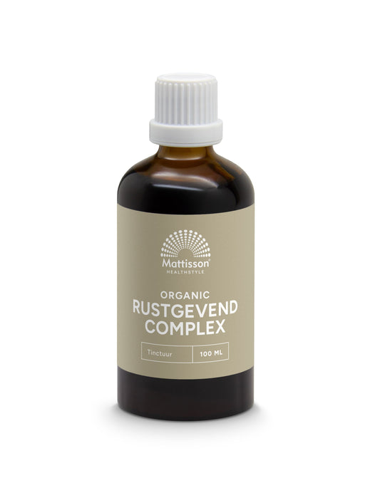 Mattisson Organic rustgevend relax complex tinctuur bio 100 Milliliter