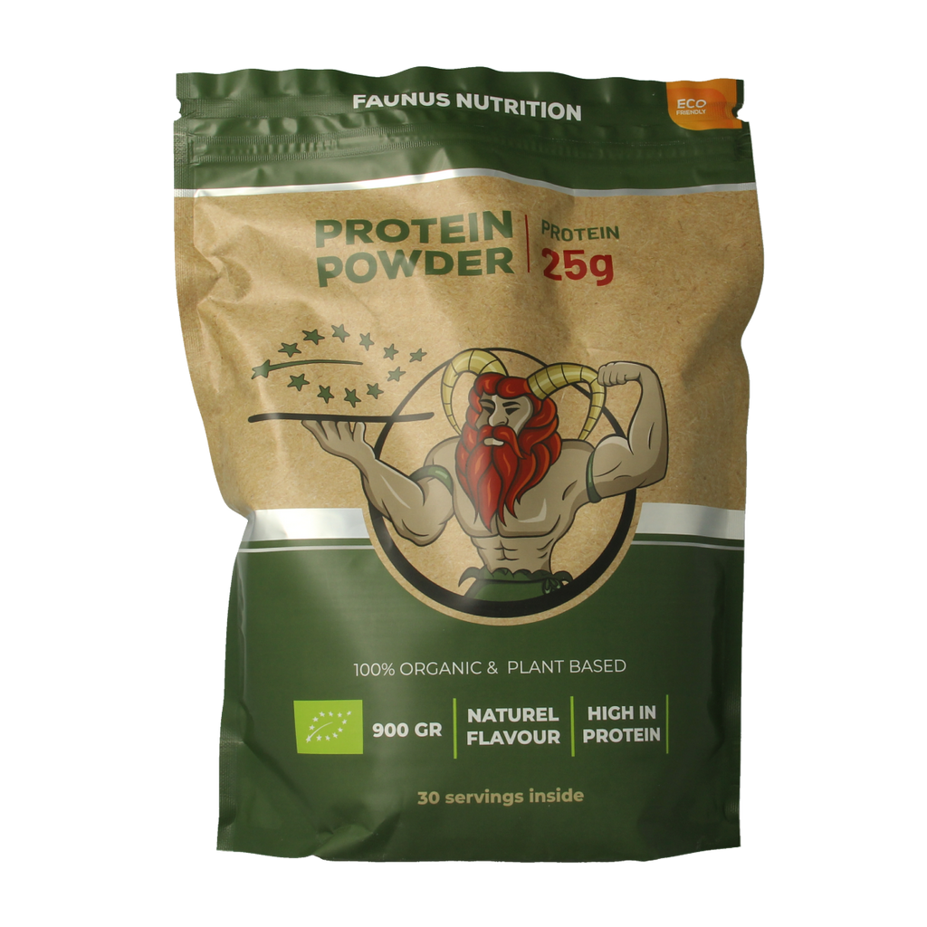 Faunus Nutrition Proteine gefermenteerd naturel bio 900.00 Gram
