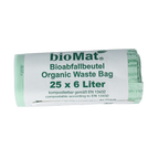 Biomat Wastebag compost 6 liter 25.00 Stuks