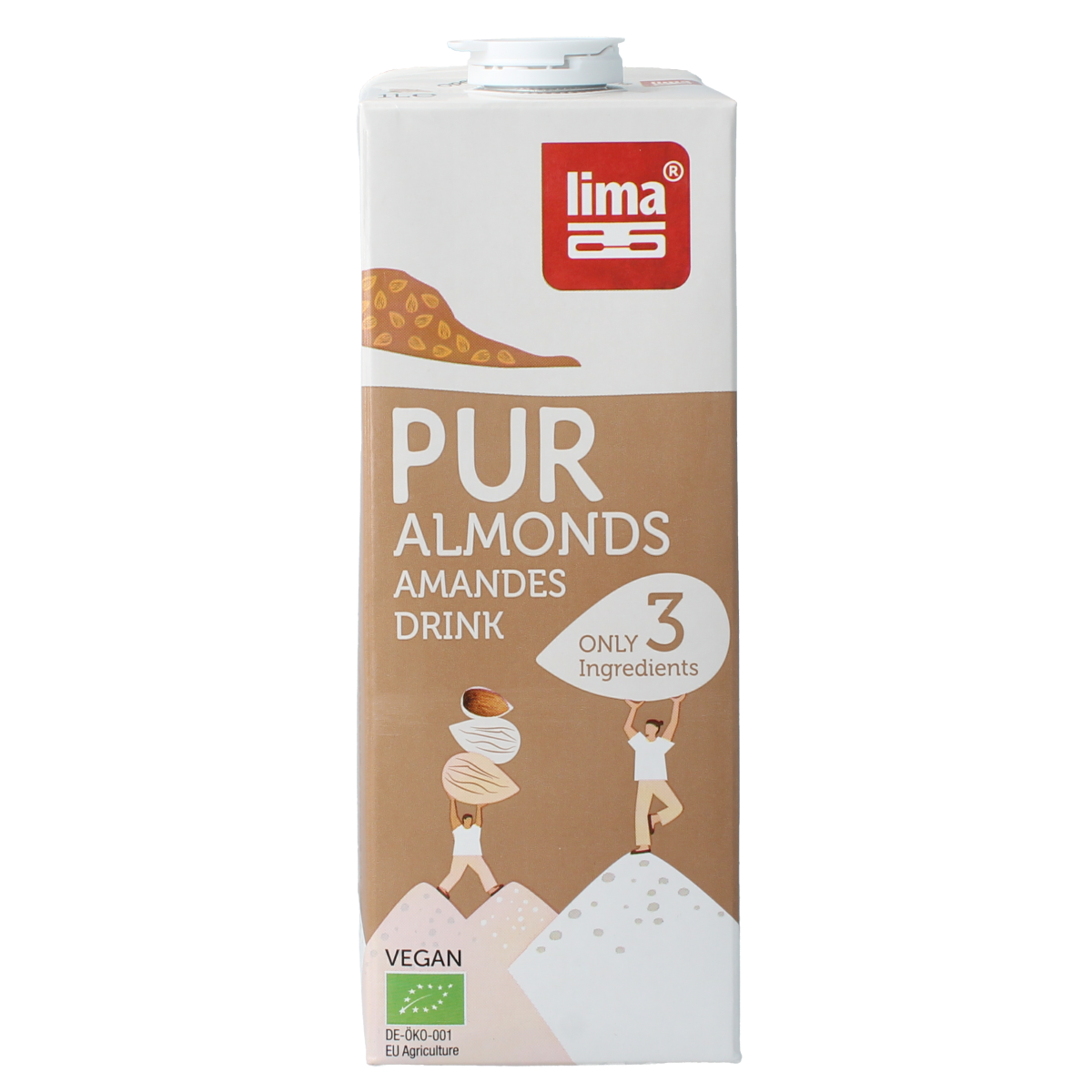 Lima Pur almond drink bio 1.00 Liter