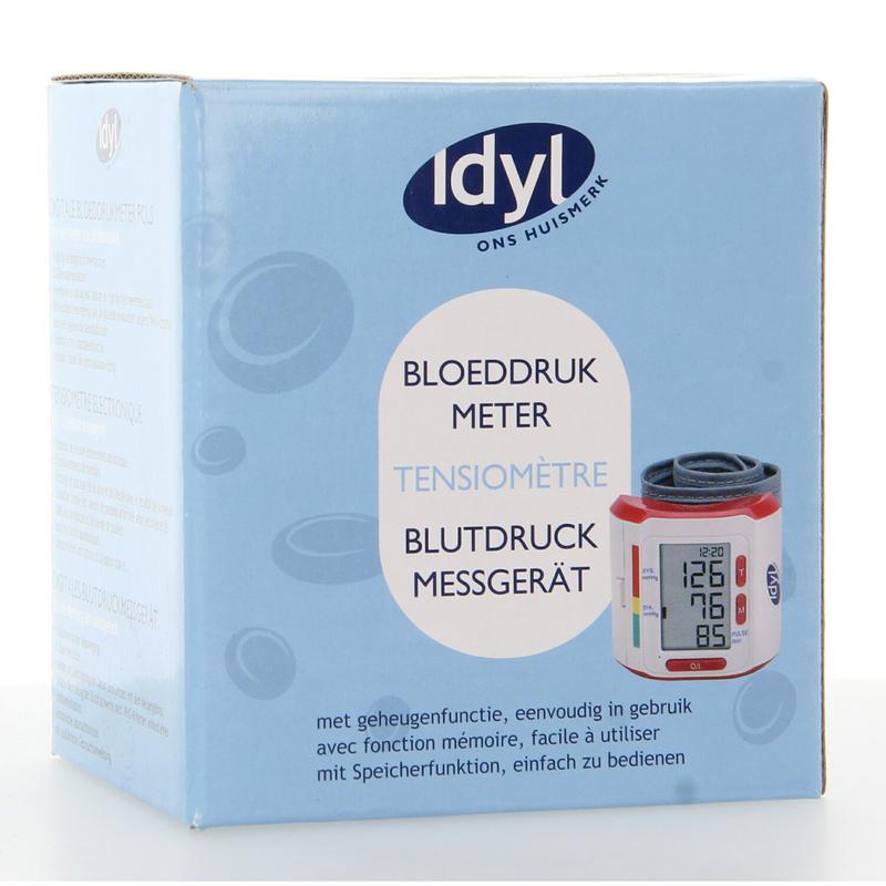 Idyl Bloeddrukmeter pols/tensiometre NL-FR-DE 1.00 Stuks