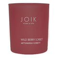 Joik Organics Geurkaars wild berry sorbet vegan 150.00 Gram