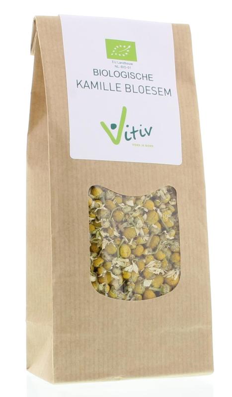 Vitiv Kamille bloesem bio 50.00 Gram