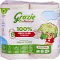 Grazie Natural Toiletpapier 2-laags 4.00 Stuks