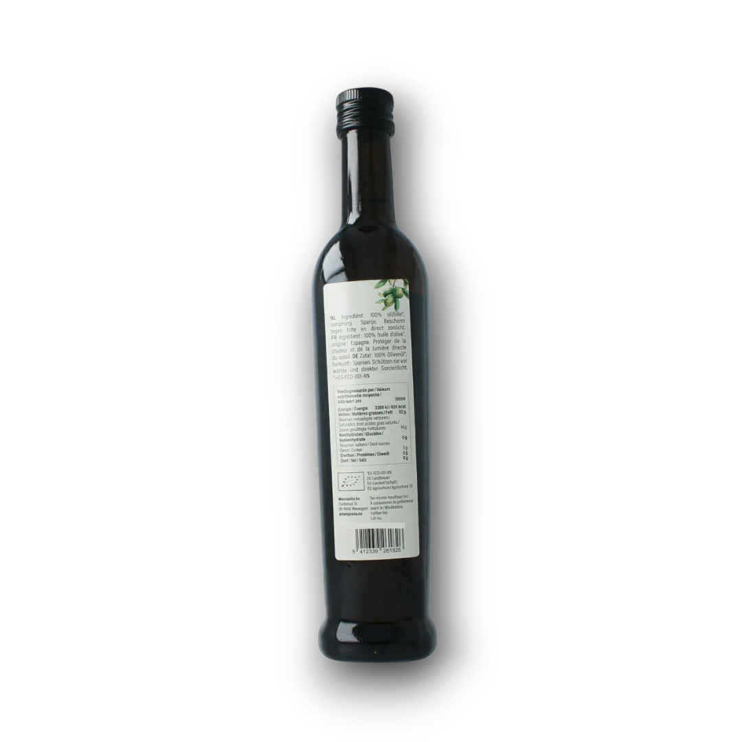 Amanprana Extra vierge olijfolie bio 500.00 Milliliter