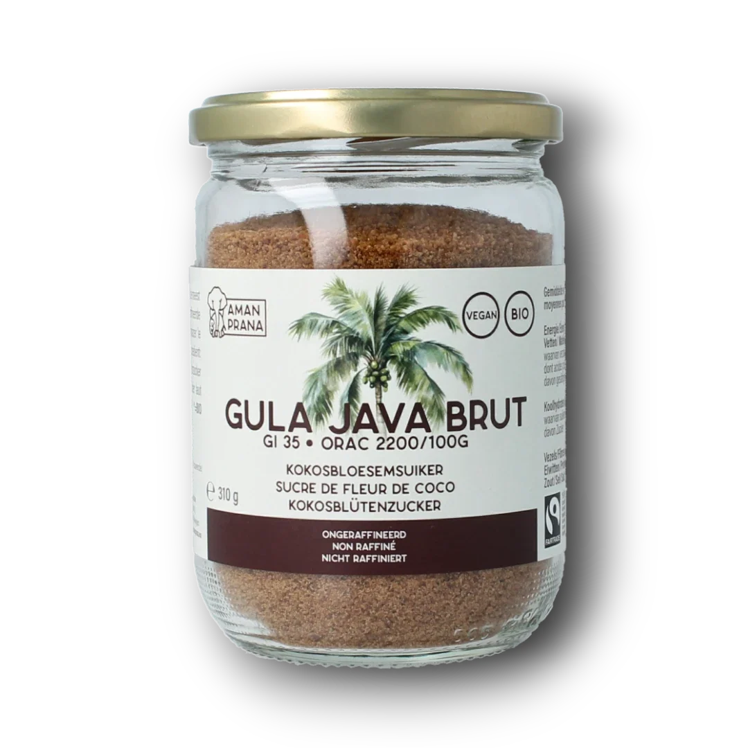 Amanprana Gula java brut bio 310.00 Gram