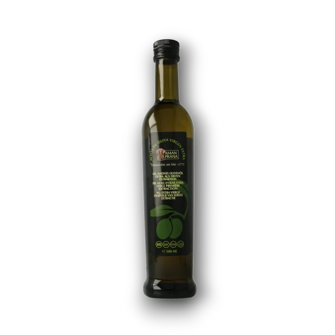 Amanprana Extra vierge olijfolie eerste extractie bio 500 Milliliter